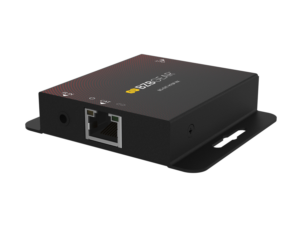 BZBGEAR BG-EXT-H70P 4K UHD HDMI Extender Over Cat5e/6 with PoC/IR/HDMI Loop Out up to 131ft for 4K30 - Image 9