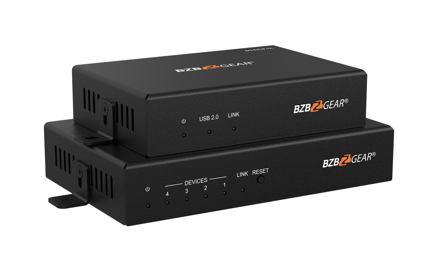 BZBGEAR BG-EXUF 4-Port USB 2.0/3.0/3.1 SuperSpeed Extender Over Fiber Optic Cable - Image 2