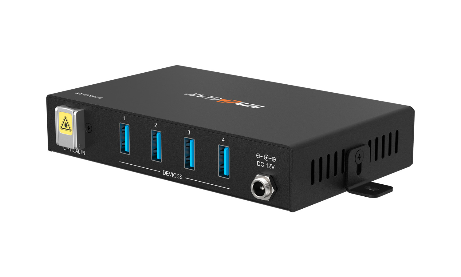 BZBGEAR BG-EXUF 4-Port USB 2.0/3.0/3.1 SuperSpeed Extender Over Fiber Optic Cable - Image 10