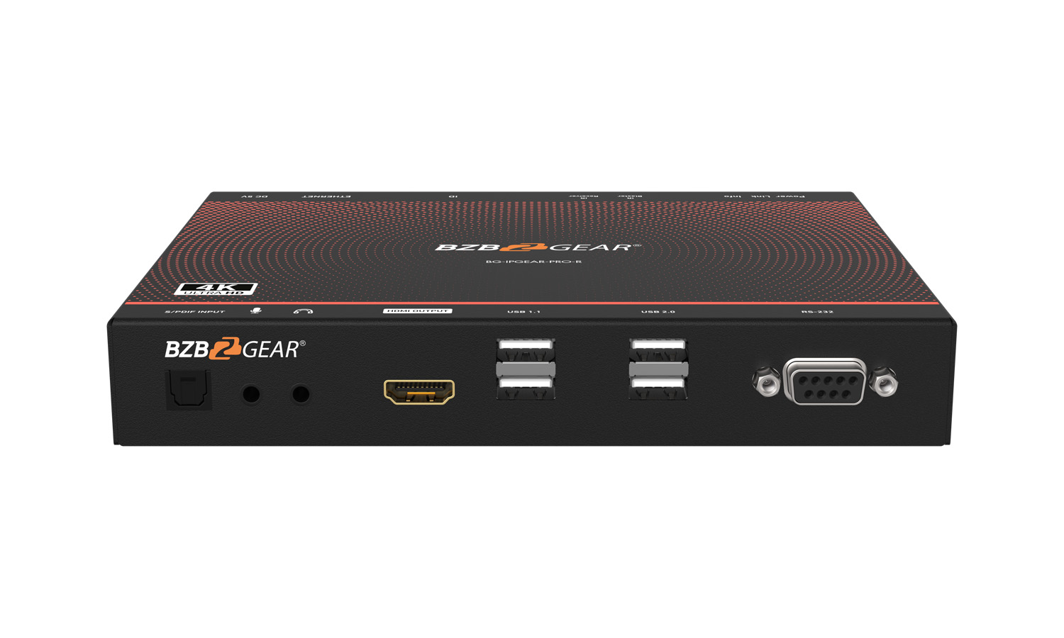 BZBGEAR BG-IPGEAR-PRO-R 4K UHD HDMI 2.0 Over IP Multicast Receiver with Video Wall/KVM/USB/POE Support - Image 9