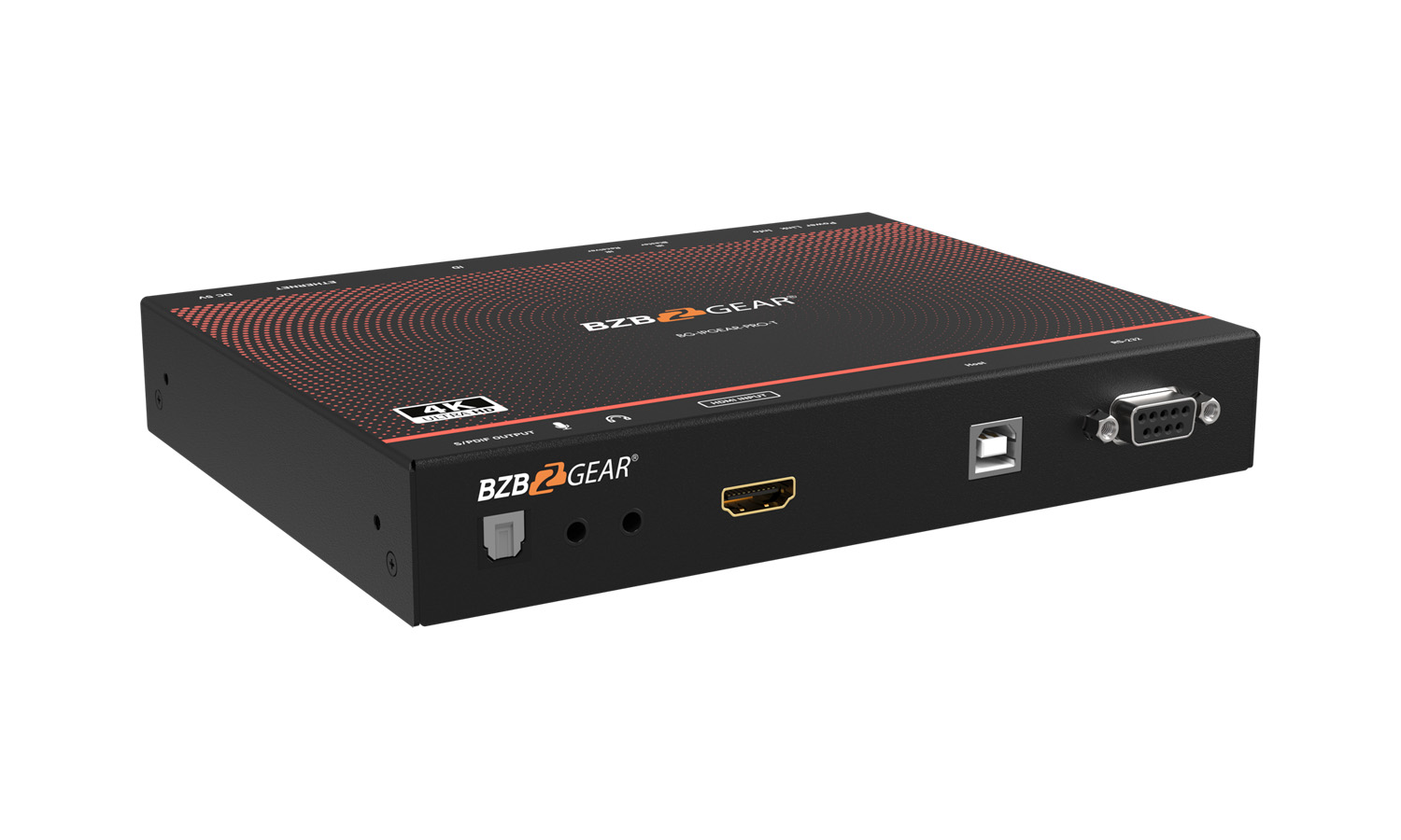 BZBGEAR BG-IPGEAR-PRO-T 4K UHD HDMI 2.0 Over IP Multicast Transmitter with Video Wall/KVM/USB/POE Support - Image 2