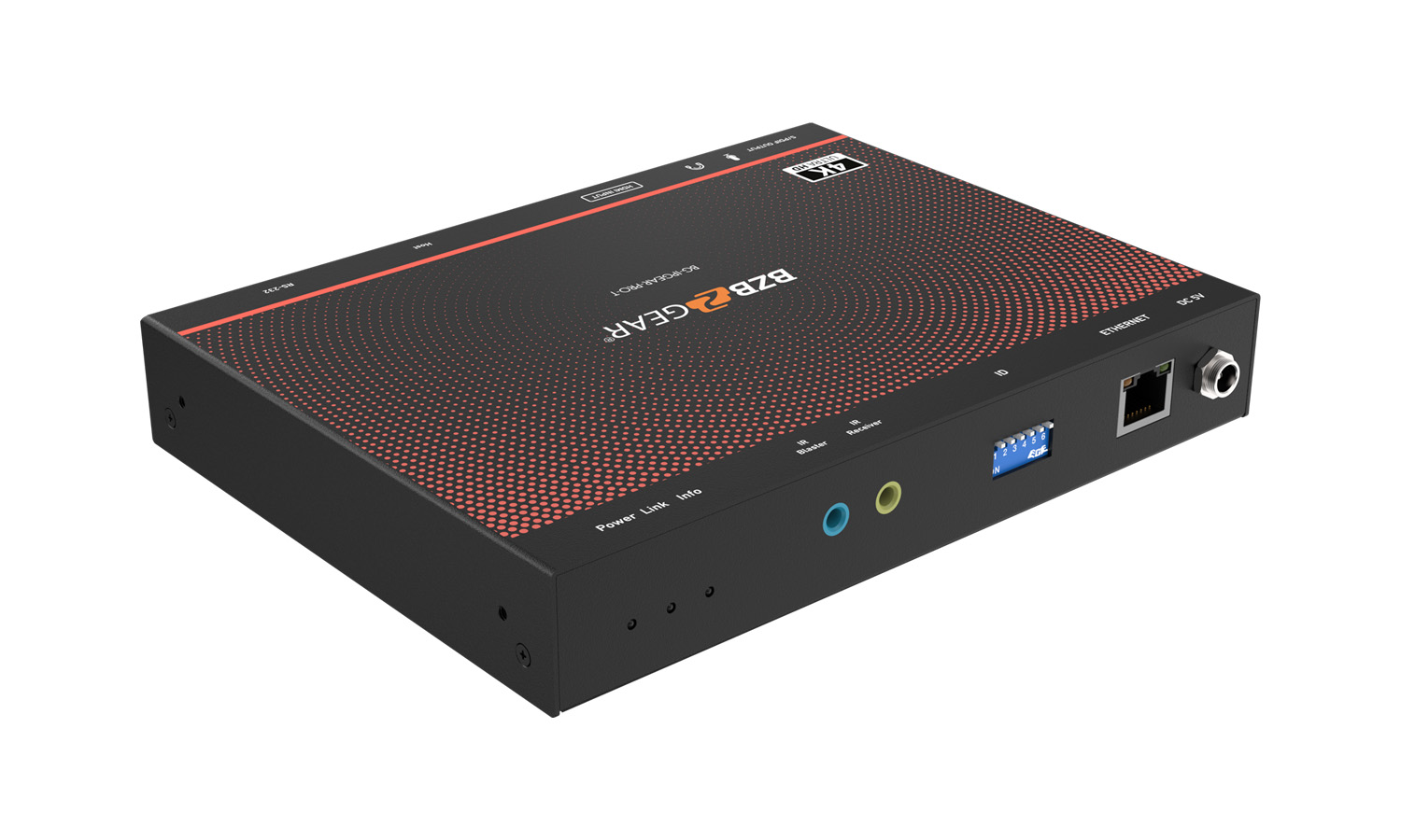 BZBGEAR BG-IPGEAR-PRO-T 4K UHD HDMI 2.0 Over IP Multicast Transmitter with Video Wall/KVM/USB/POE Support - Image 4