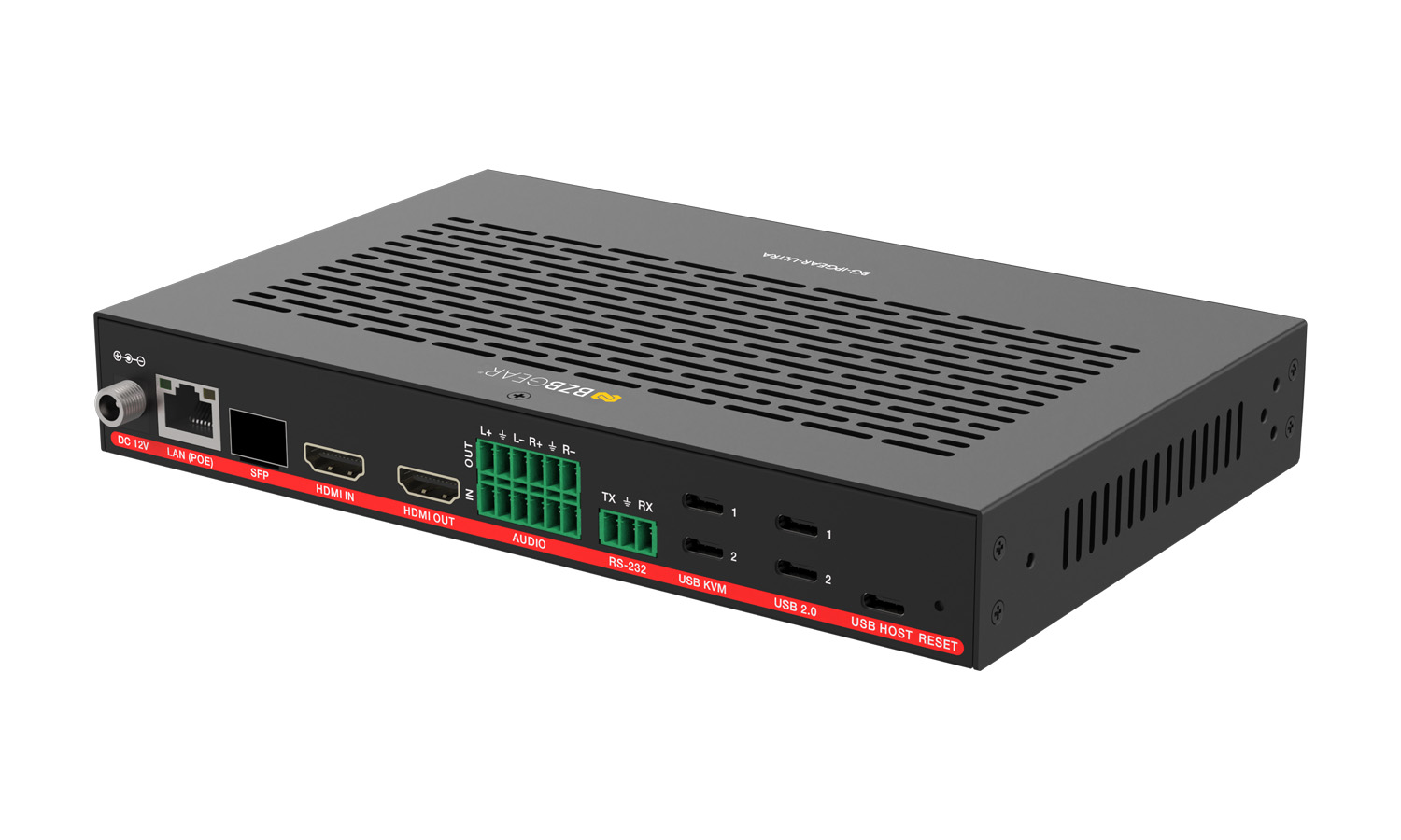 BZBGEAR BG-IPGEAR-ULTRA 4K UHD HDMI 2.0 Over IP Multicast Transceiver with Seamless Matrix Switching/Video Wall/MultiView/KVM/USB 2.0/POE Support - Image 8