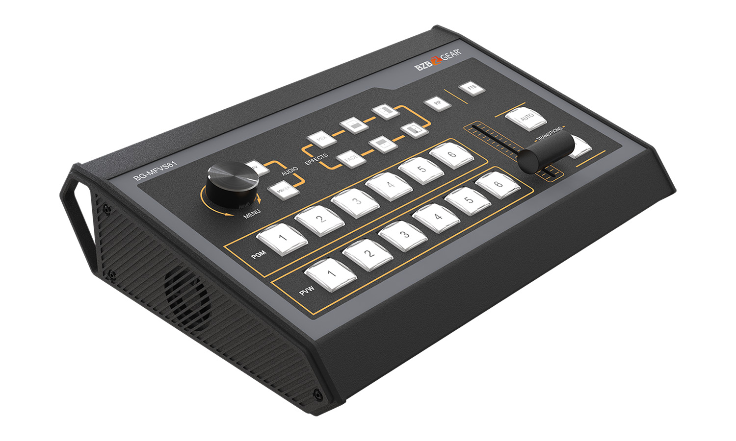 BZBGEAR BG-MFVS61-G2 6-Channel 1080P FHD SDI/HDMI Live Streaming Multi-Format Video Switcher Mixer with PIP/USB 3.0 Capture Card - Image 3