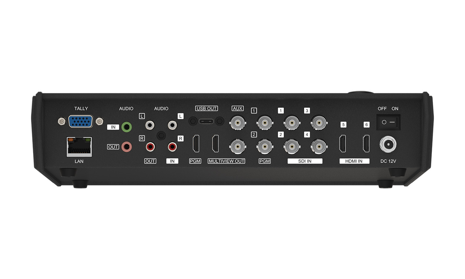 BZBGEAR BG-MFVS61-G2 6-Channel 1080P FHD SDI/HDMI Live Streaming Multi-Format Video Switcher Mixer with PIP/USB 3.0 Capture Card - Image 6