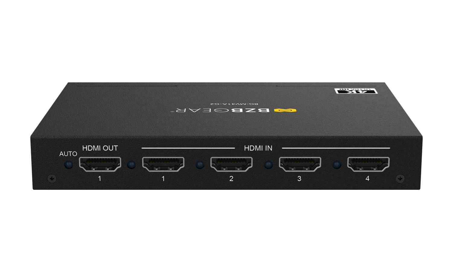 BZBGEAR BG-MV41A-G2 4x1 4K UHD HDMI Seamless Switcher/Scaler/MultiViewer with PIP/Audio De-Embedding and 8 Display Modes - Image 3