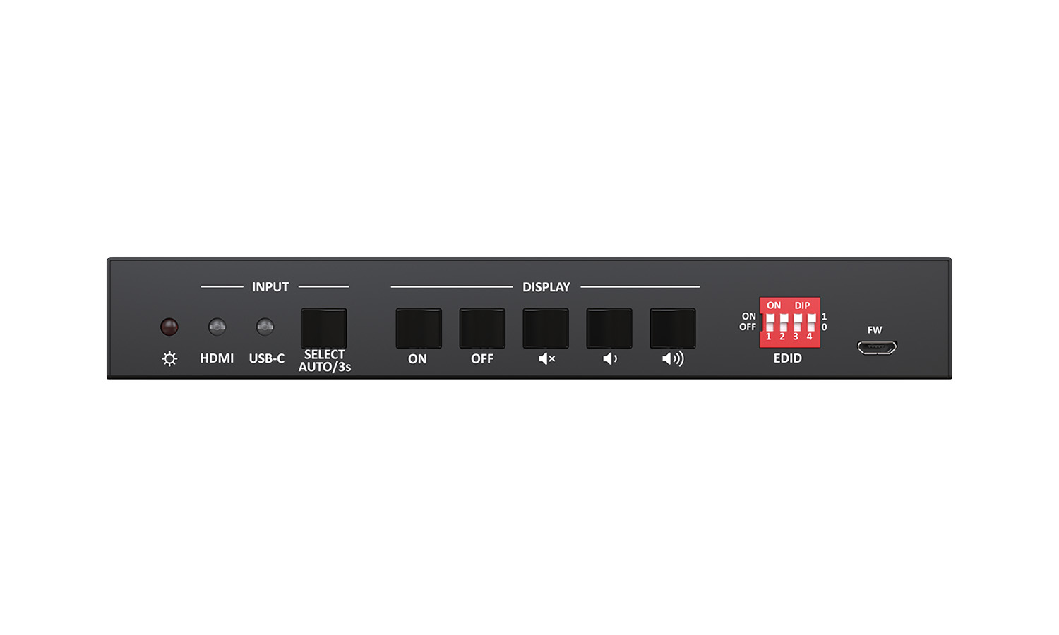 BZBGEAR BG-PS21-4K 2-Port 4K UHD KVM Presentation Switcher with HDMI/USB-C Inputs and HDMI Output - Image 3