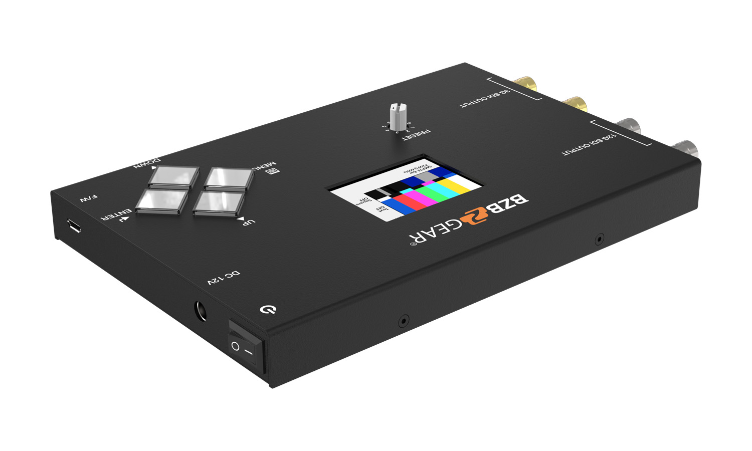 BZBGEAR BG-SDITPG-G2 4K/1080P 12G-SDI Video Test Pattern Generator (12G/6G/3G/HD-SDI Support) - Image 4
