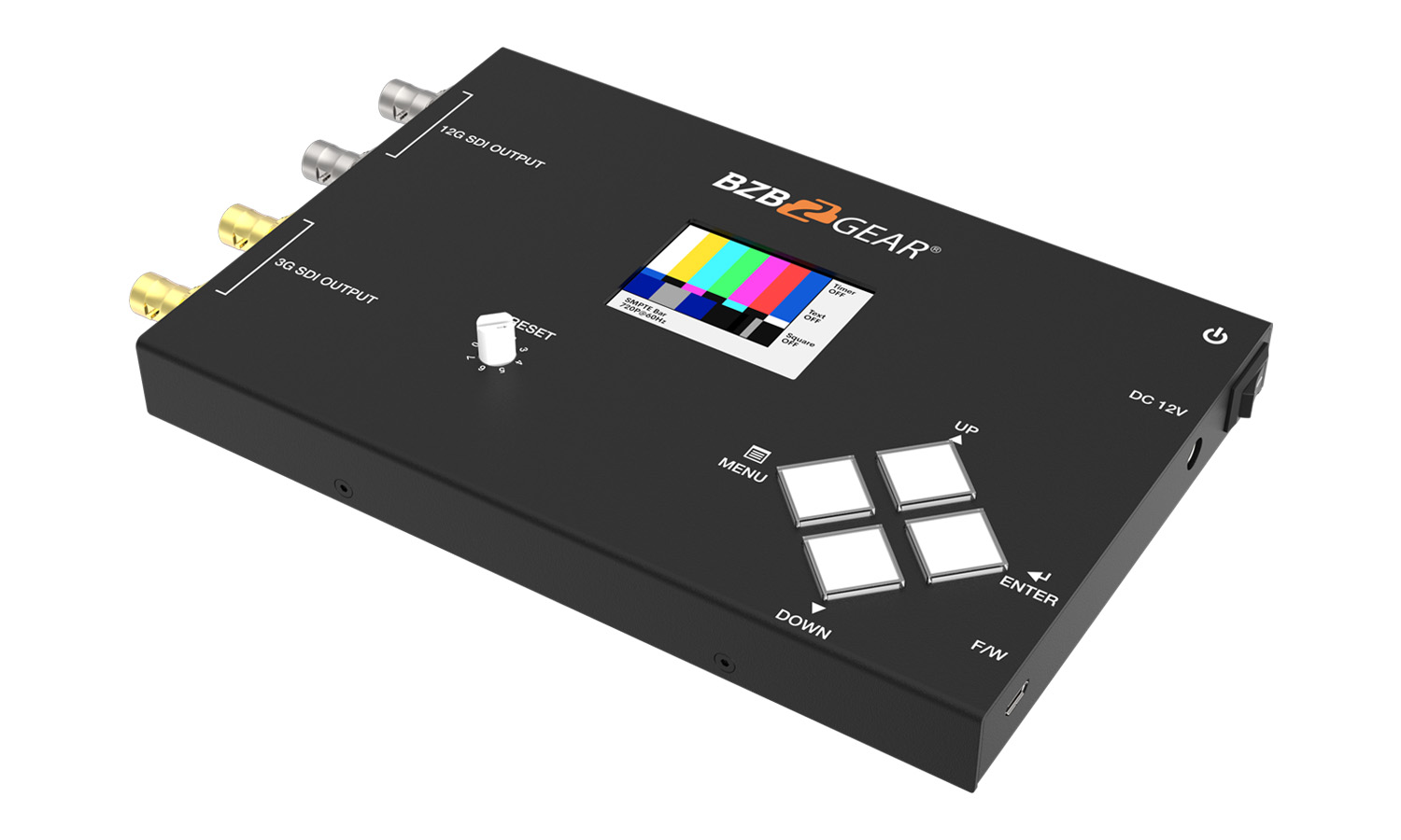 BZBGEAR BG-SDITPG-G2 4K/1080P 12G-SDI Video Test Pattern Generator (12G/6G/3G/HD-SDI Support) - Image 7
