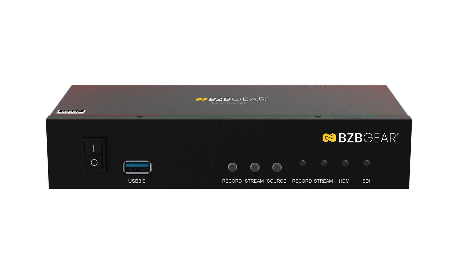 BZBGEAR BG-STREAM-DE 1 Channel SDI/HDMI Encoder/Decoder/Recorder with Audio/USB 3.0 for Storage (Dante AV-H Ready) - Image 2