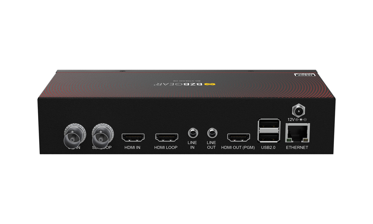 BZBGEAR BG-STREAM-DE 1 Channel SDI/HDMI Encoder/Decoder/Recorder with Audio/USB 3.0 for Storage (Dante AV-H Ready) - Image 3