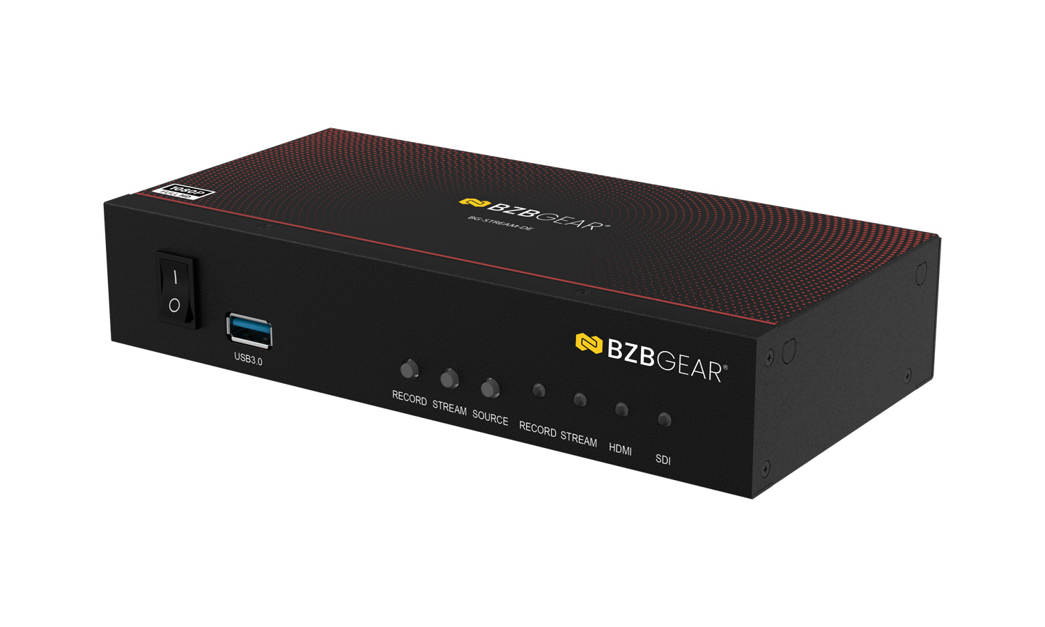 BZBGEAR BG-STREAM-DE 1 Channel SDI/HDMI Encoder/Decoder/Recorder with Audio/USB 3.0 for Storage (Dante AV-H Ready) - Image 7