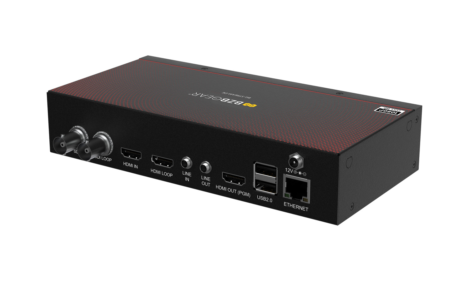 BZBGEAR BG-STREAM-DE 1 Channel SDI/HDMI Encoder/Decoder/Recorder with Audio/USB 3.0 for Storage (Dante AV-H Ready) - Image 8