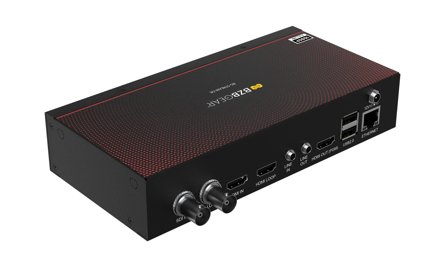 BZBGEAR BG-STREAM-DE 1 Channel SDI/HDMI Encoder/Decoder/Recorder with Audio/USB 3.0 for Storage (Dante AV-H Ready) - Image 9