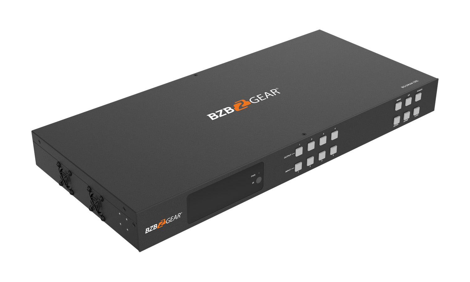 BZBGEAR BG-UM44-150L-KIT 4x4 4K UHD 18Gbps HDMI Matrix Switcher Over HDBaseT with Bi-directional IR/Advance EDID and Downscaling - Image 4