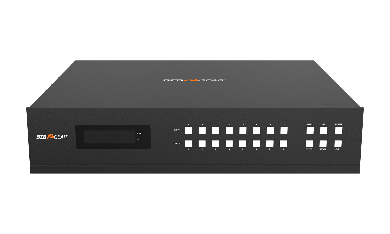 BZBGEAR BG-UM88-100M-KIT 8x8 4K UHD HDMI/Audio Matrix Switcher Over HDBaseT with 2-Way IR/ARC/Ethernet/IP and RS-232 Control - Image 5