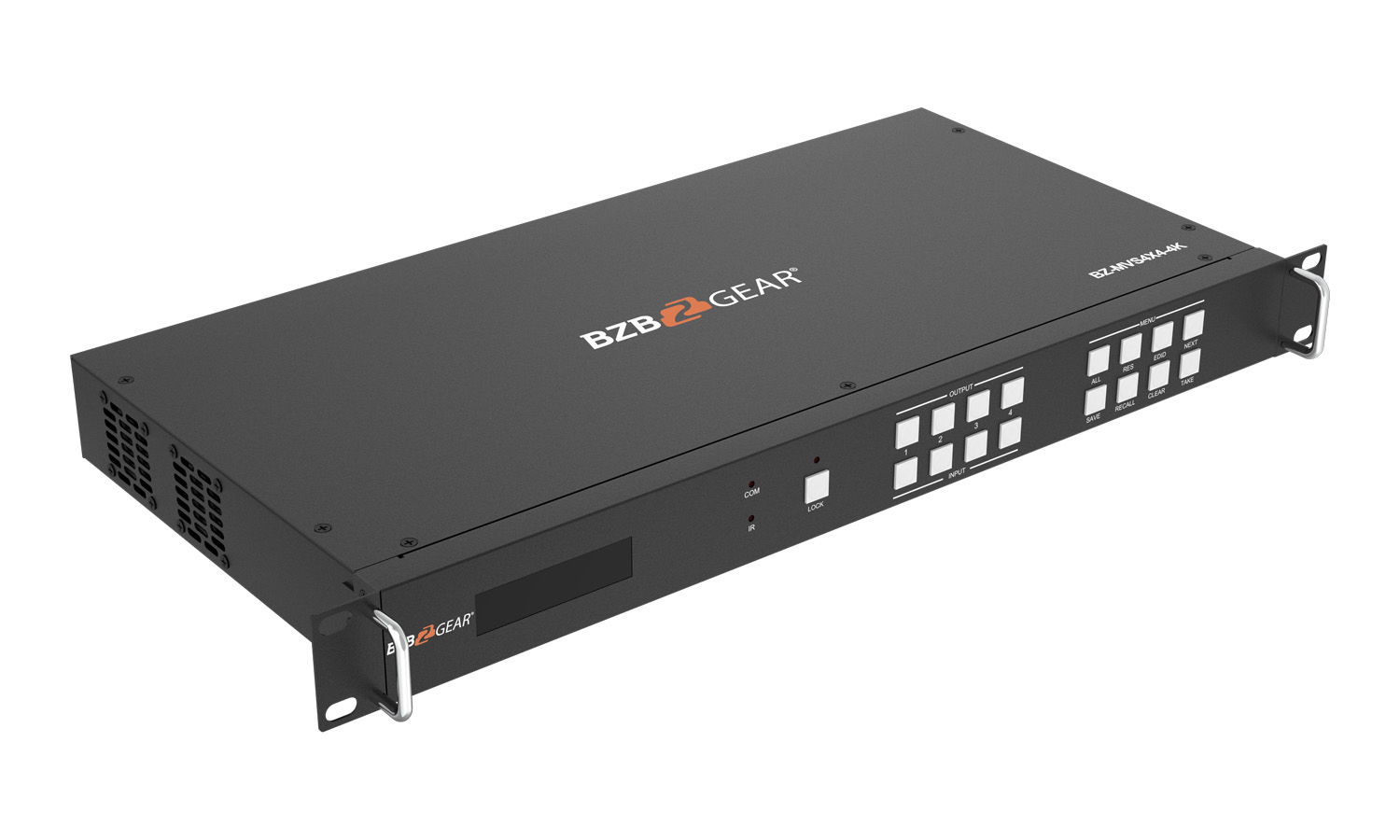 BZBGEAR BZ-MVS4X4-4K 4x4 4K UHD HDMI Video Wall Processor/Seamless Matrix Switcher with Scaler/IR/Audio/RS-232 - Image 2