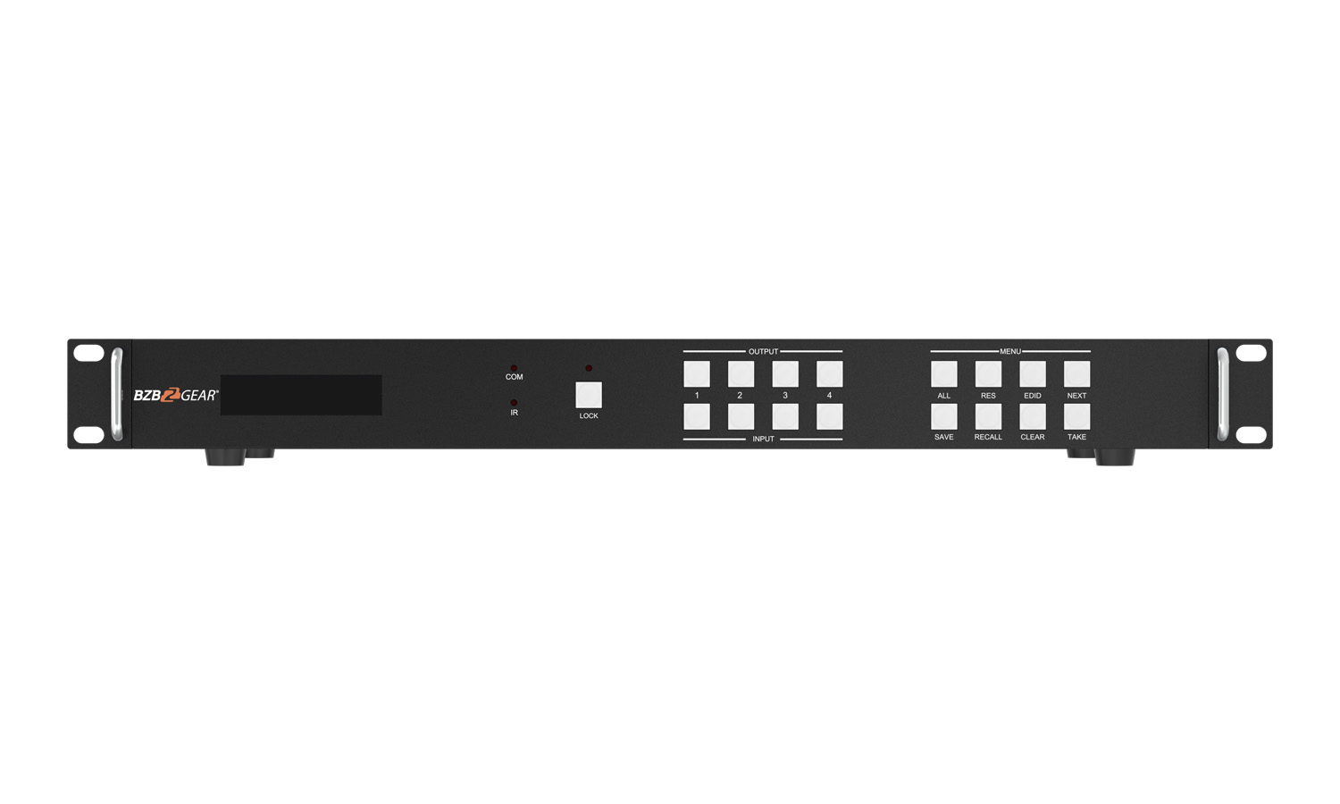 BZBGEAR BZ-MVS4X4-4K 4x4 4K UHD HDMI Video Wall Processor/Seamless Matrix Switcher with Scaler/IR/Audio/RS-232 - Image 3