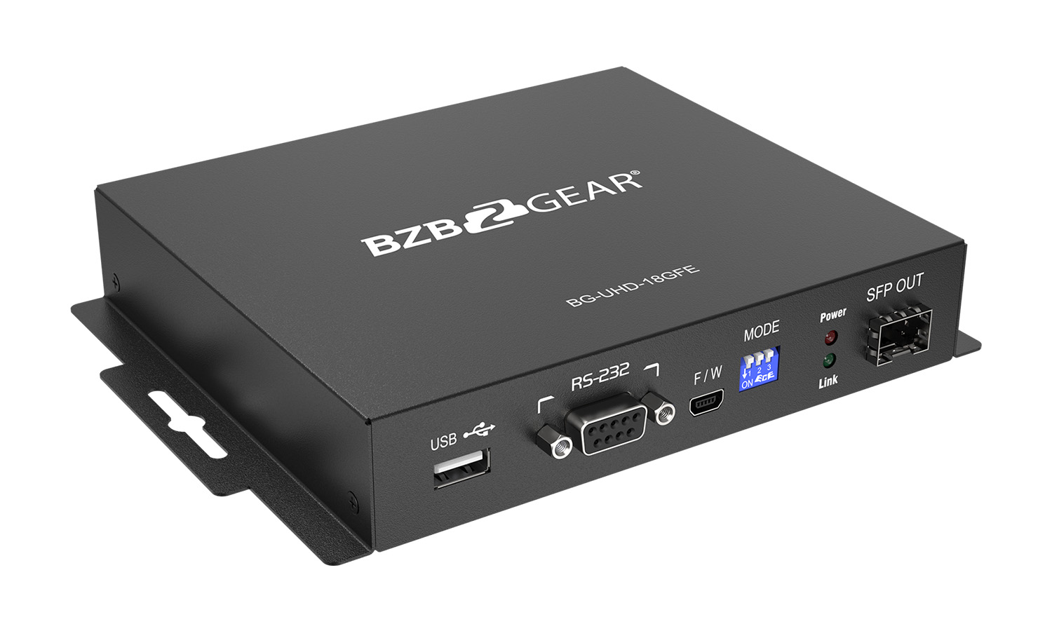 BZBGEAR BG-UHD-18GFE-C 4K HDMI USB KVM Extender Kit over Fiber with HDR/2-Way IR/RS-232 and TAA Compliant (with SFP) - Image 4