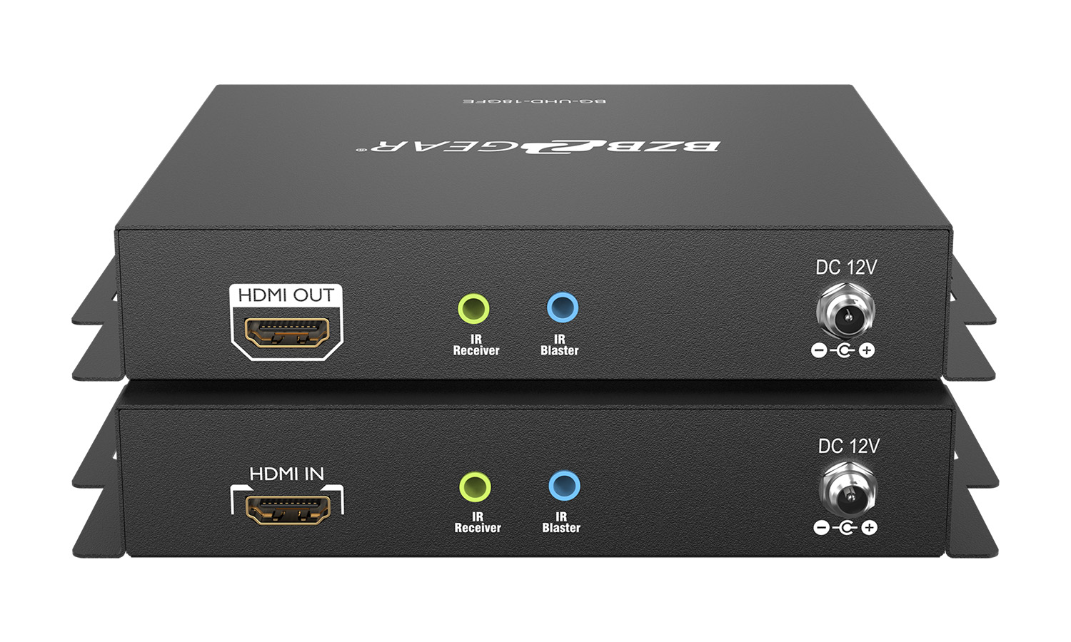 BZBGEAR BG-UHD-18GFE-C 4K HDMI USB KVM Extender Kit over Fiber with HDR/2-Way IR/RS-232 and TAA Compliant (with SFP) - Image 6
