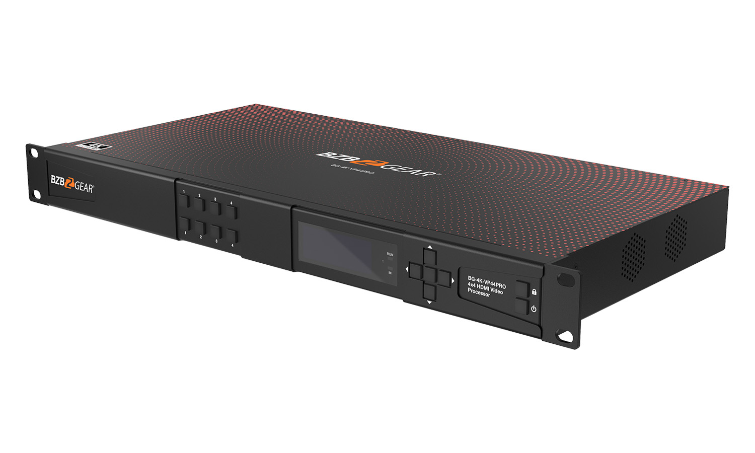 BZBGEAR BG-4K-VP44PRO-b 4x4 4K UHD Seamless HDMI Matrix Switcher/Video Wall Processor/MultiViewer Over Cat5e/6/7 Kit with 4 Receivers - Image 7