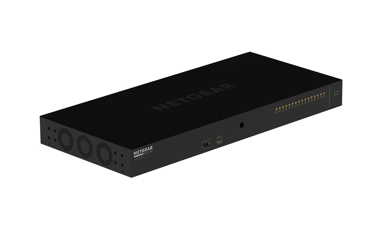 BZBGEAR NET-M4250-16XF-PC NETGEAR AV Line M4250-16XF Managed Switch 16 x 10 Gigabit SFP+ - Image 2
