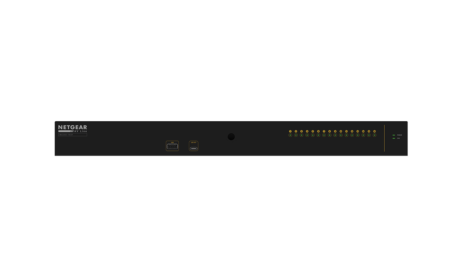 BZBGEAR NET-M4250-16XF-PC NETGEAR AV Line M4250-16XF Managed Switch 16 x 10 Gigabit SFP+ - Image 3