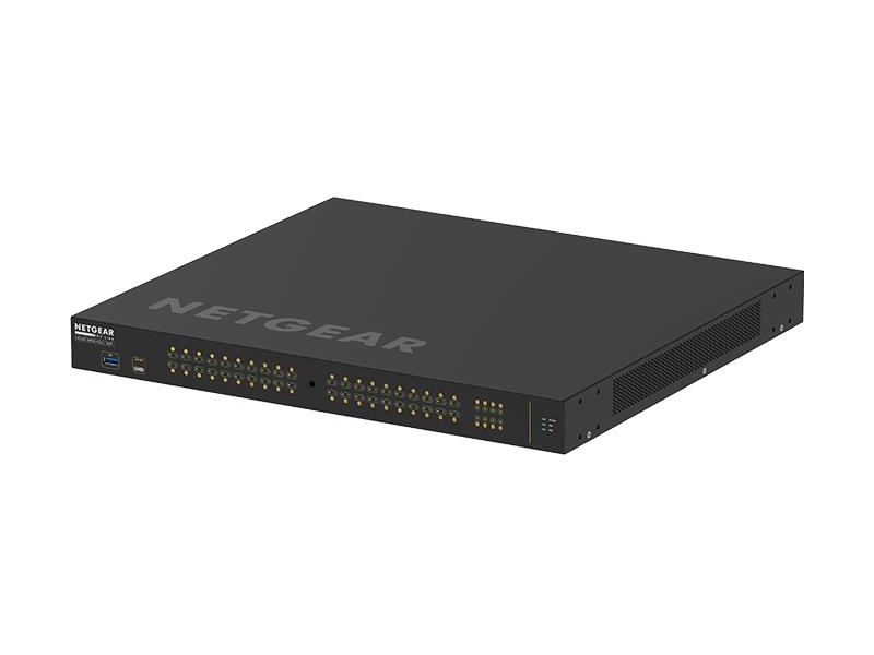 BZBGEAR NET-M4250-40G8F-PoE+PC NETGEAR AV LINE 40x1G PoE+ 480W and 8x SFP Managed Switch (Preconfigured GSM4248P-100NAS) - Image 2
