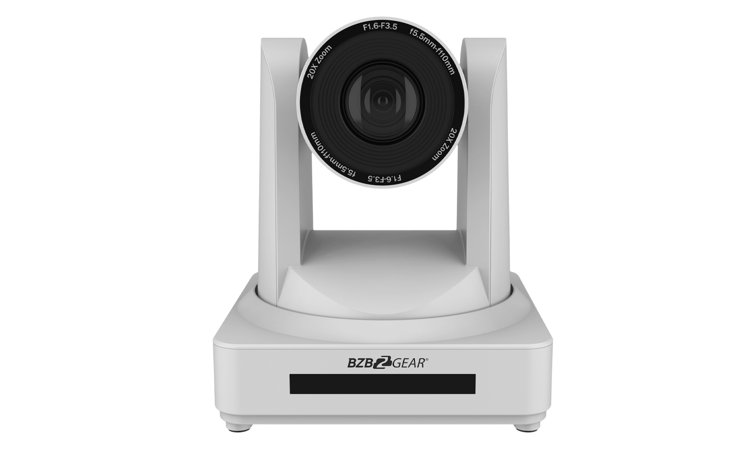 BZBGEAR BG-LVPTZ-20XHSP-W-b PTZ 20X Zoom Full HD HDMI/SDI Live Streaming Camera with POE (White)