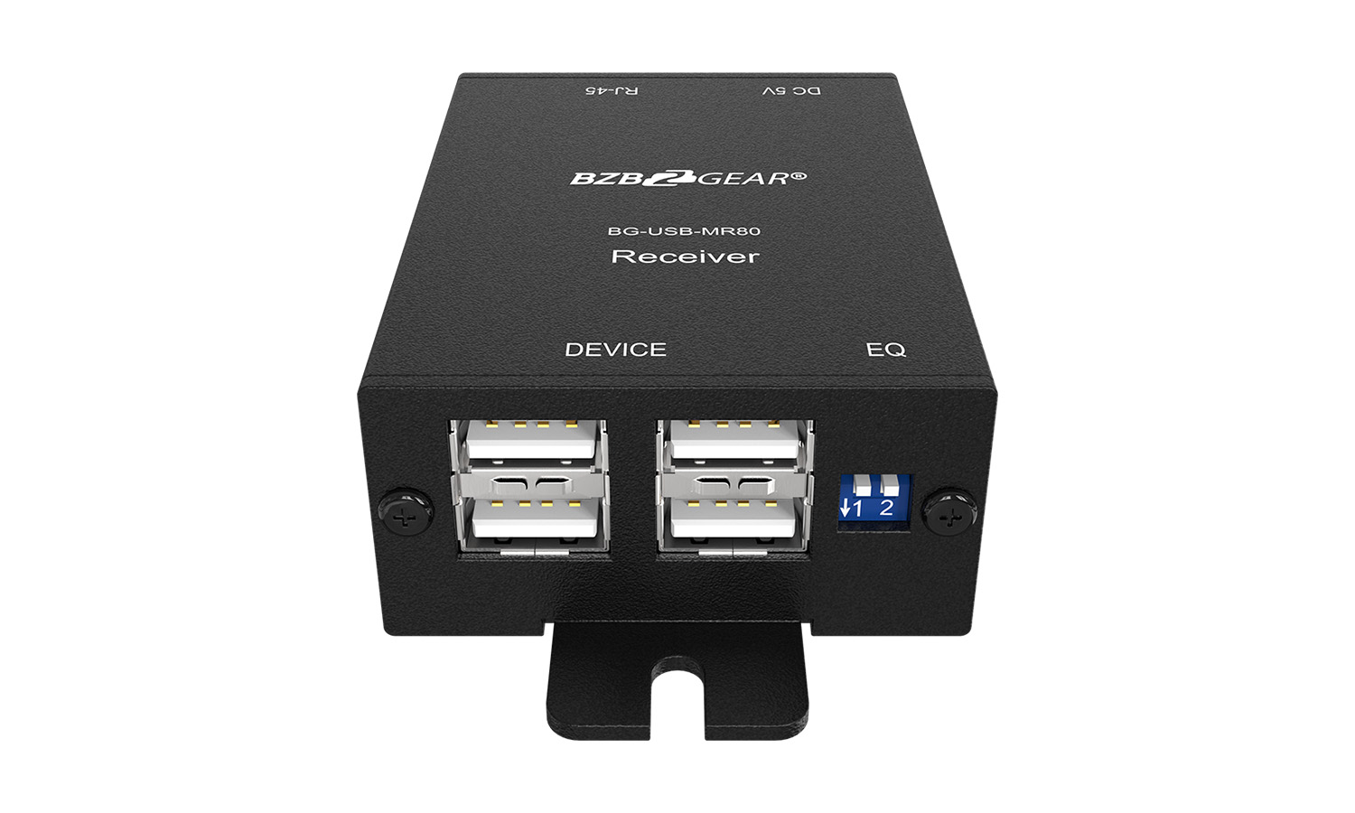 BZBGEAR BG-USB-MR80-b 4-Port USB 2.0 Extender over Single Cat5e/6/7 Cable up to 260FT - Image 3