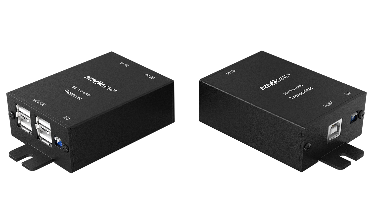 BZBGEAR BG-USB-MR80-b 4-Port USB 2.0 Extender over Single Cat5e/6/7 Cable up to 260FT - Image 10
