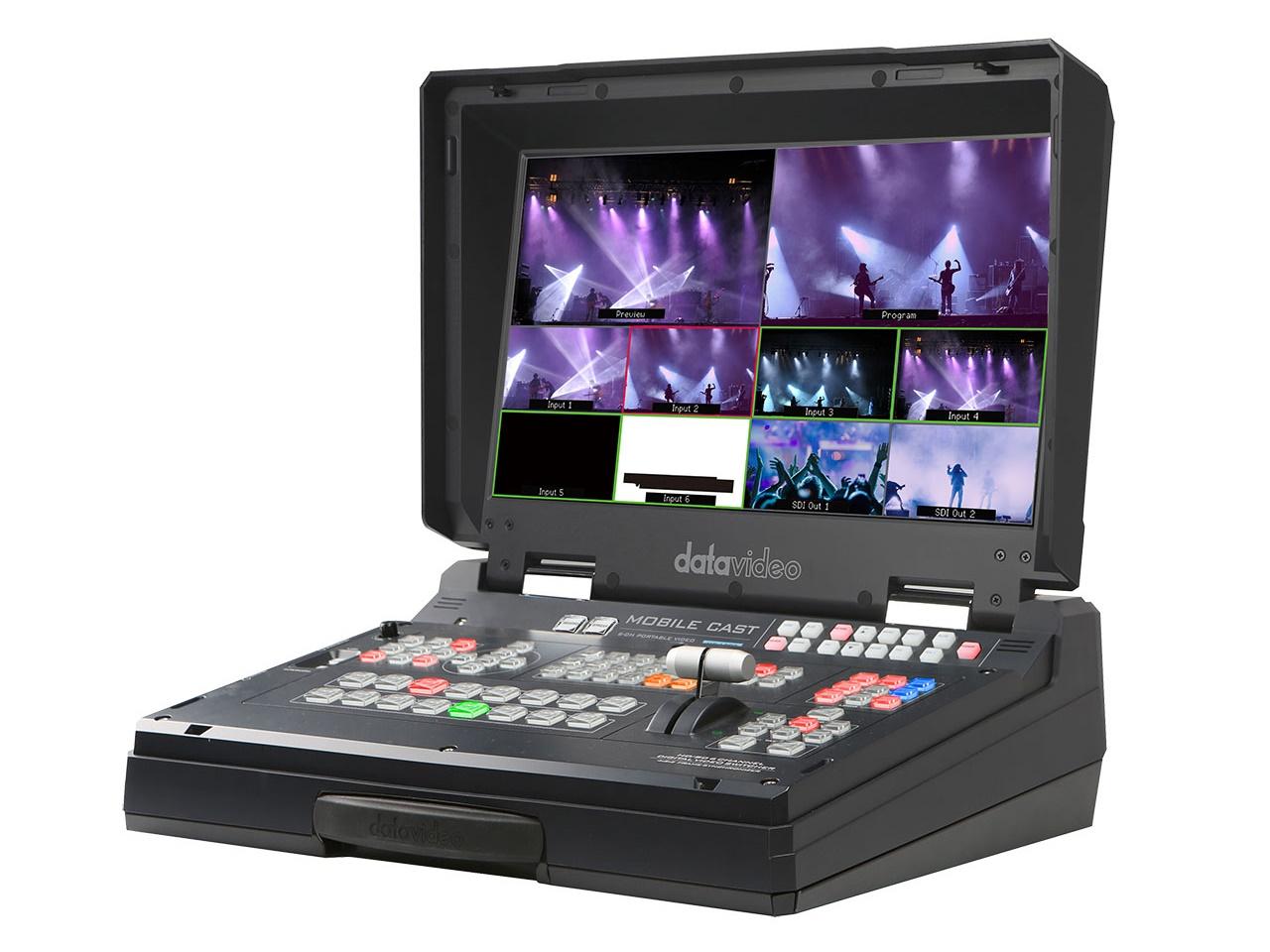 Datavideo HS-1300 6-Channel HD Portable Video Streaming Studio