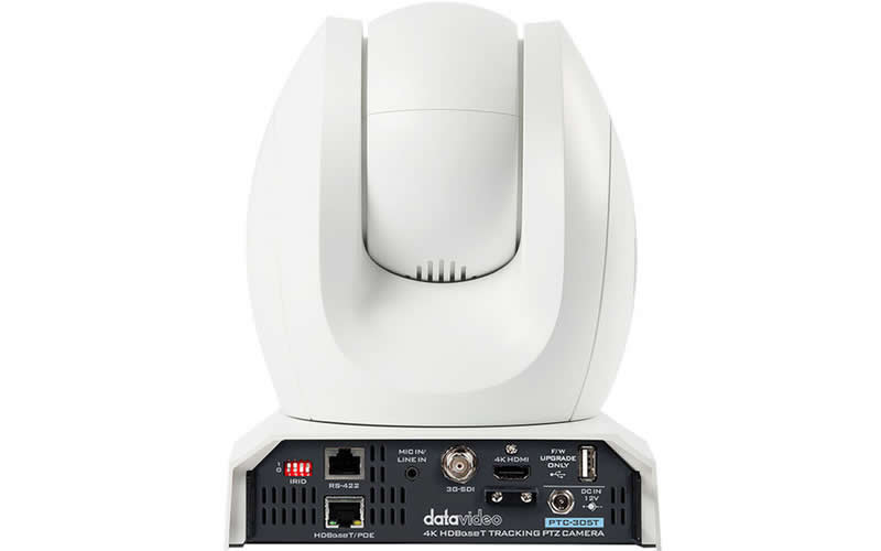 Datavideo PTC-305TW Datavideo PTC-305T 20x 4K HDBaseT PTZ Camera with Auto Tracking (White) - Image 2