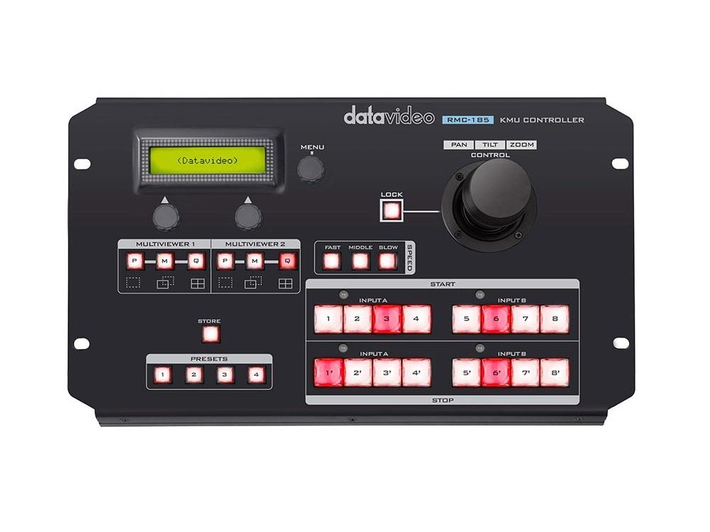 Datavideo RMC-185 Control unit for KMU-100 with joystick and preset buttons