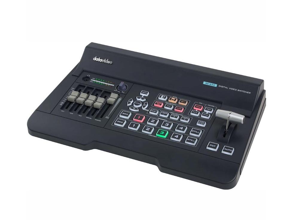 Datavideo SE-650 4 Input HDMI/HD-SDI Digital Video Switcher with Built-In Audio Mixer