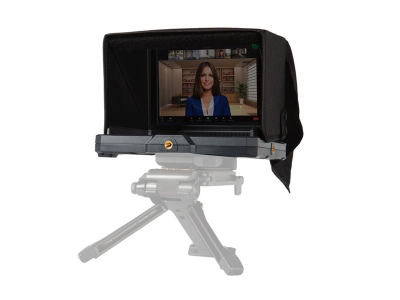 Datavideo TTL-100 KIT 7 inch 4K HDMI on-Camera LCD Monitor/Through the Lens Teleprompter Kit - Image 2
