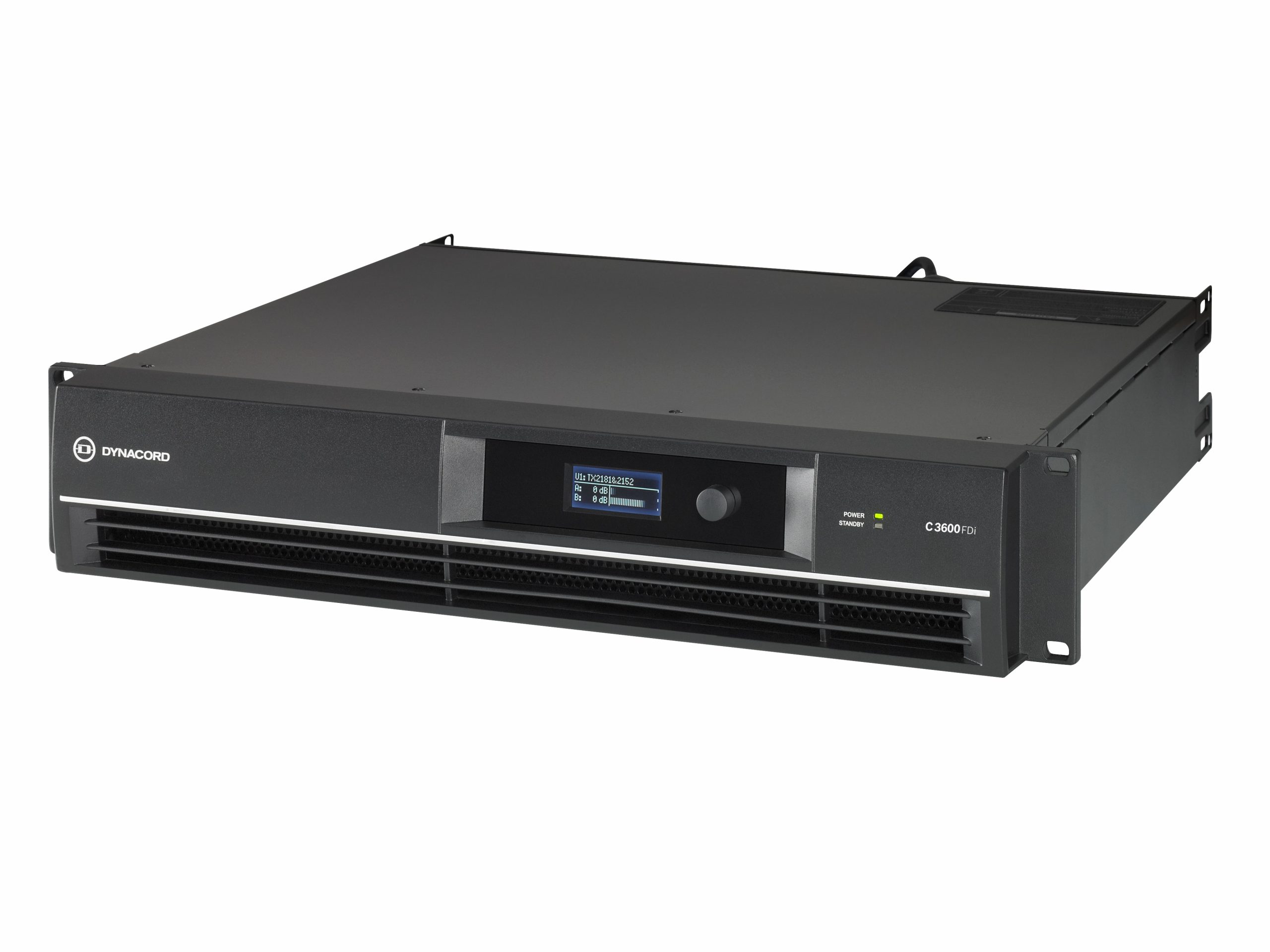 Dynacord C3600FDI-US DSP Power Amplifier 2x1800W/Install with FIR Drive/Phoenix Connectors