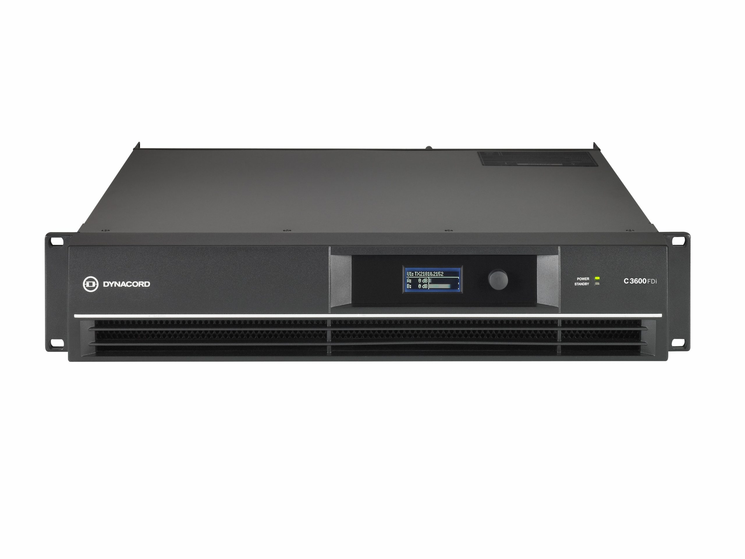 Dynacord C3600FDI-US DSP Power Amplifier 2x1800W/Install with FIR Drive/Phoenix Connectors - Image 2