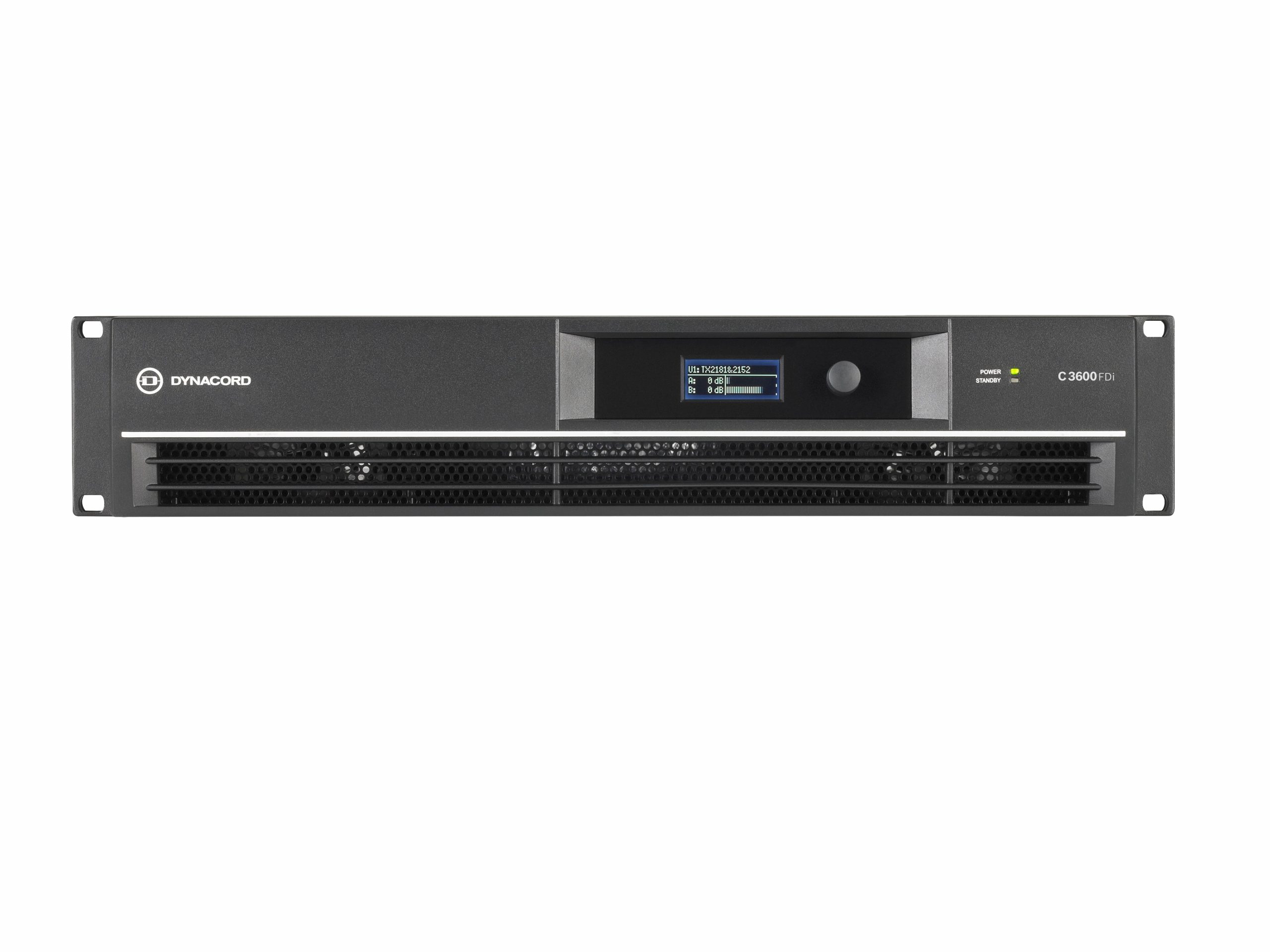 Dynacord C3600FDI-US DSP Power Amplifier 2x1800W/Install with FIR Drive/Phoenix Connectors - Image 3