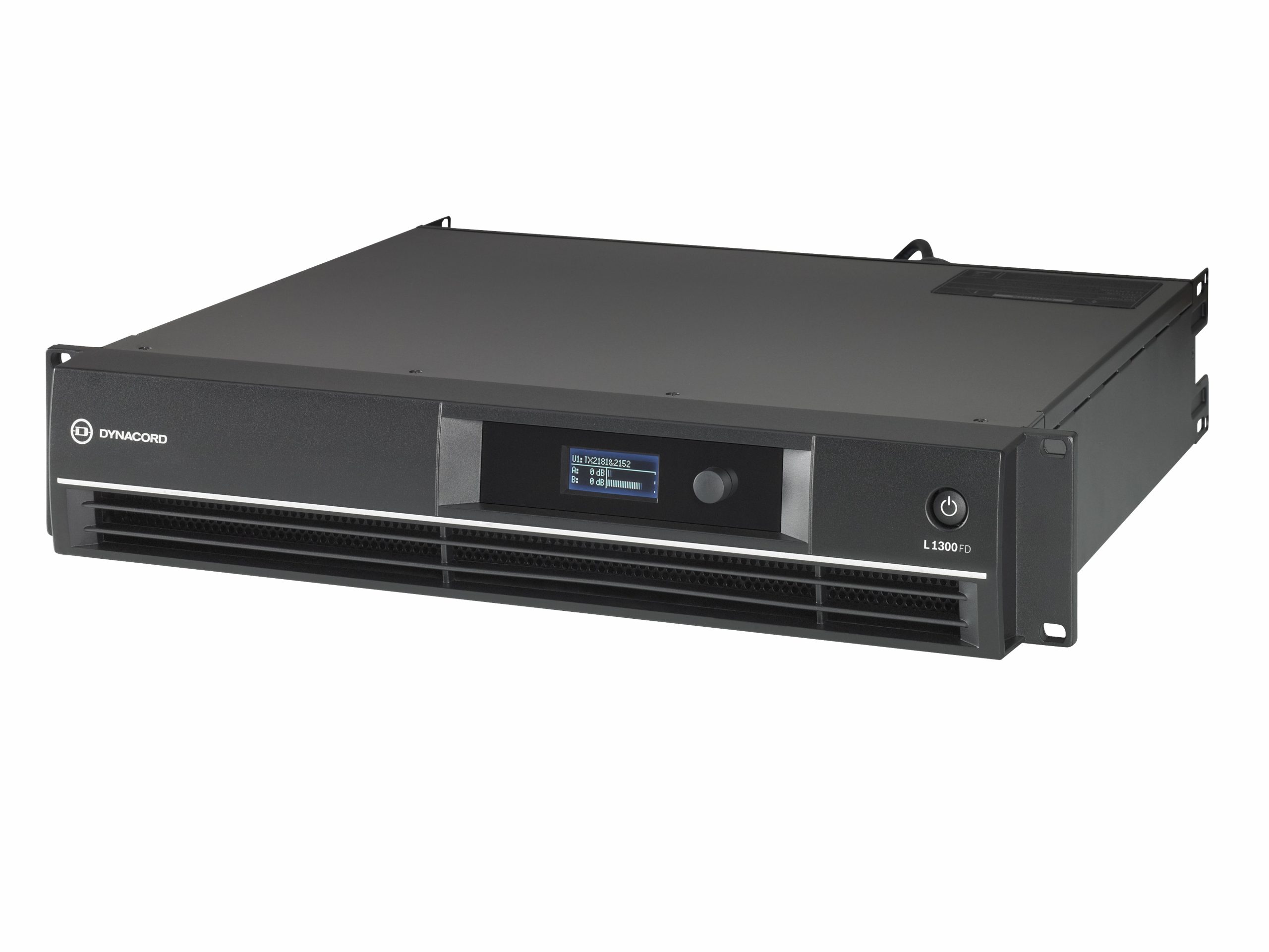 Dynacord L1300FD-US DSP Power Amplifier 2x650W with FIR Drive/XLR/NL4 Connectors