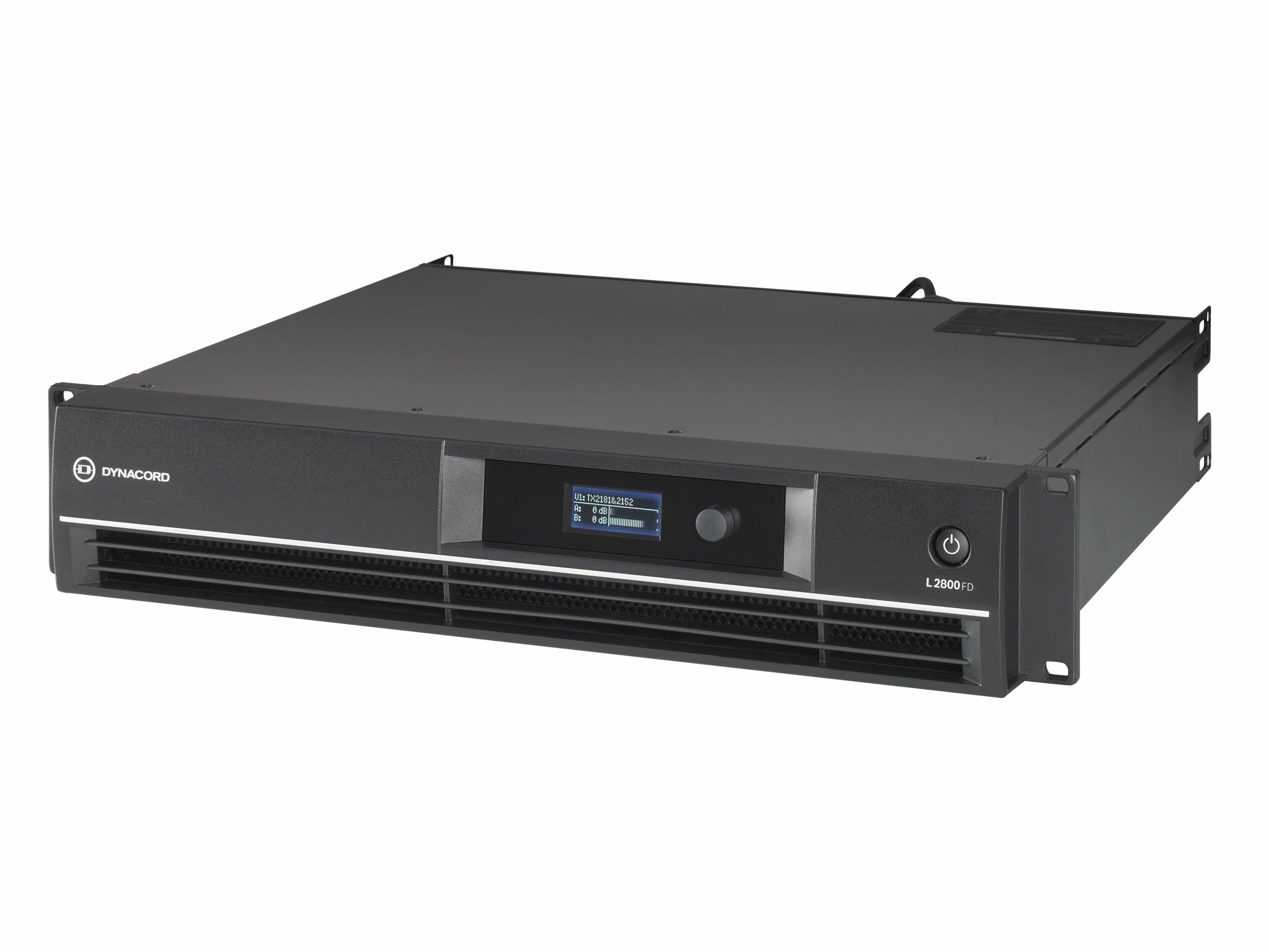 Dynacord L2800FD-US DSP Power Amplifier 2x1400W with FIR Drive/XLR/NL4 Connectors