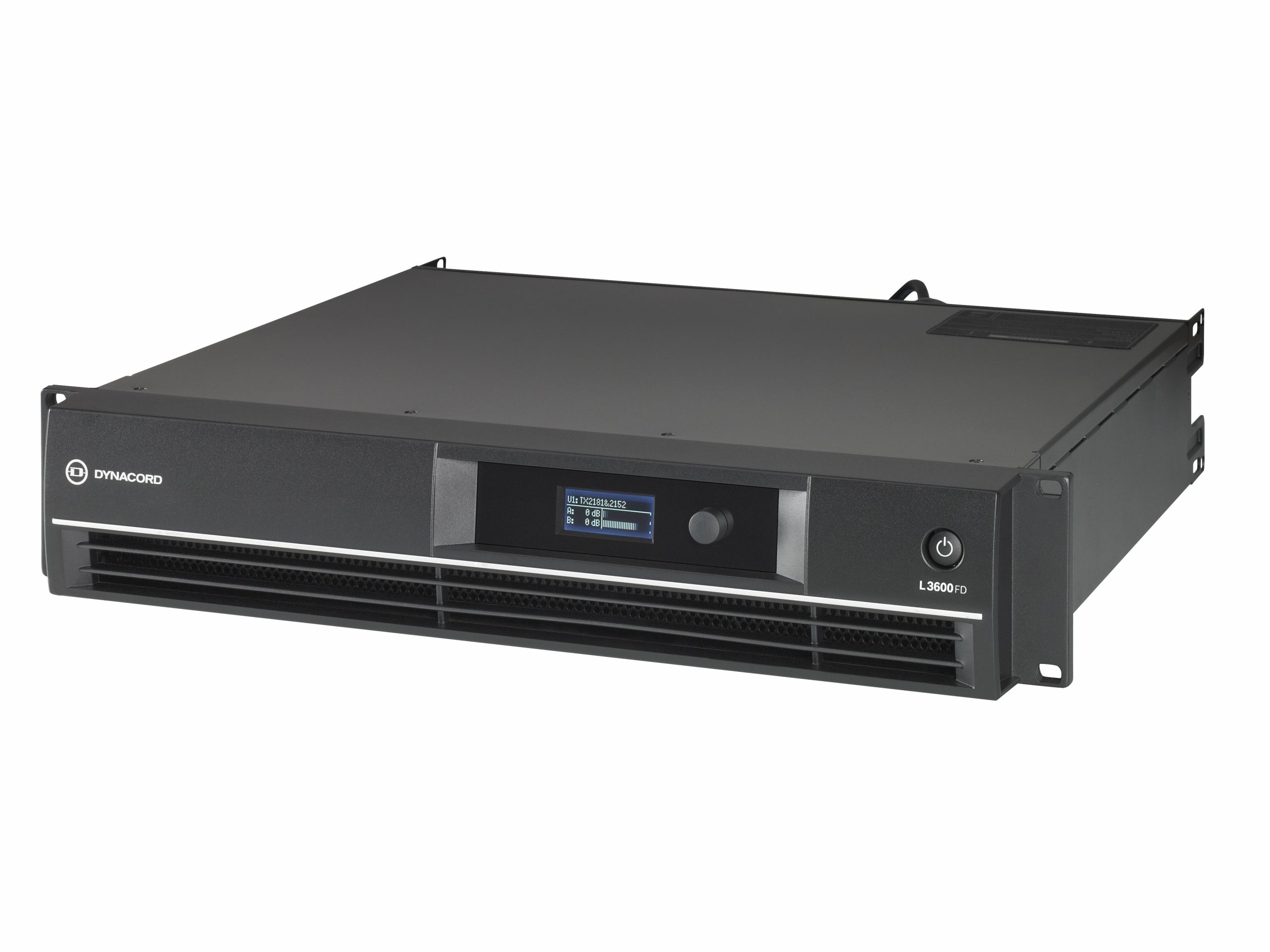 Dynacord L3600FD-US DSP Power Amplifier 2x1800W with FIR Drive/XLR/NL4 Connectors