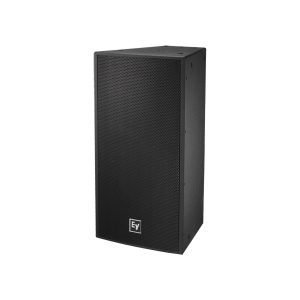 Electro-Voice EVF-1122D/66-BLK 12in 60 x 60 Arrayable Point-Source Speaker / 600W RMS / 131dB SPL / Rotatable Waveguide / Black