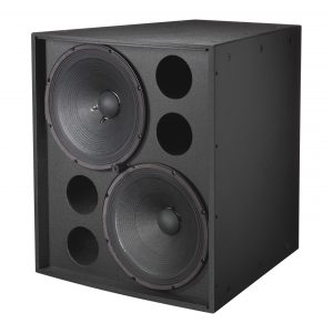 Electro-Voice EVF-2151D-FGB 15in Dual Front-Loaded Subwoofer Fiberglass / Black