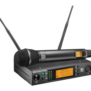 Electro-Voice RE3-ND76-5L Handheld Wireless Set / ND76 Vocal Head / 488-524 MHz UHF / Diversity Receiver / 10/50 mW