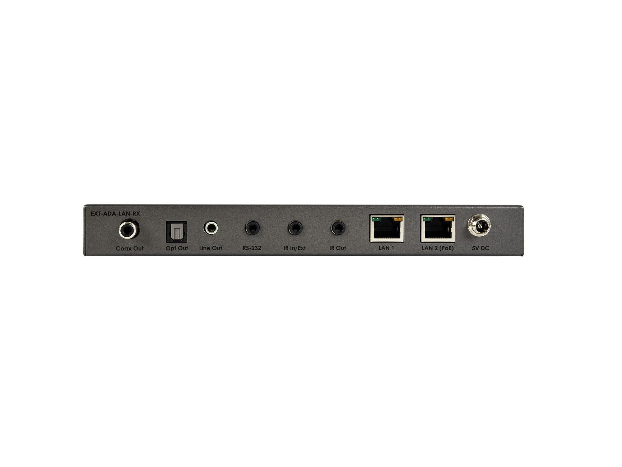 Gefen EXT-ADA-LAN-RX Digital and Analog Audio over IP Extender (Receiver) with RS-232/IR - Image 4