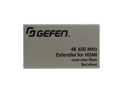 Gefen EXT-UHD600-1SC 4K UHD 600MHz HDMI Extender (Transmitter/Receiver) over 1xFiber-Optic Cable up to 200m - Image 4