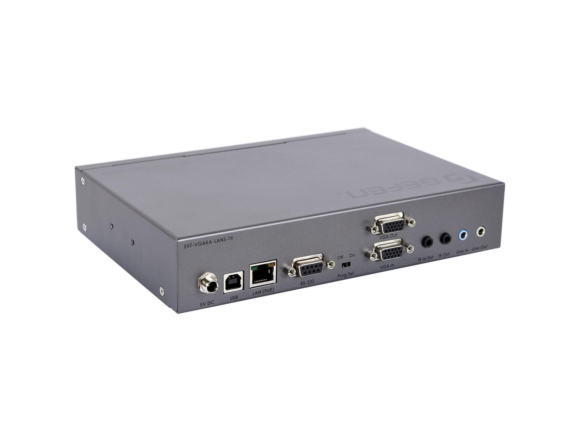 Gefen EXT-VGAKA-LANS-TX VGA KVM over IP Extender (Transmitter) with USB/Audio/RS-232/IR - Image 2