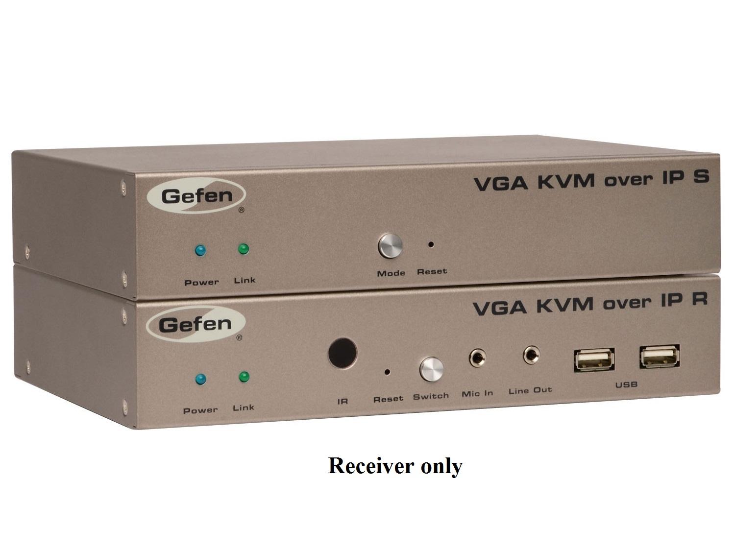 Gefen EXT-VGAKVM-LANRX VGA/USB/analog audio/RS-232/IR Extender (Receiver) - Image 2