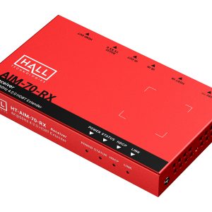 Hall Technologies HT-AIM-70-RX HDBaseT Receiver / 4K@60Hz 4:2:0 / PoC / Bi-directional IR / RS232